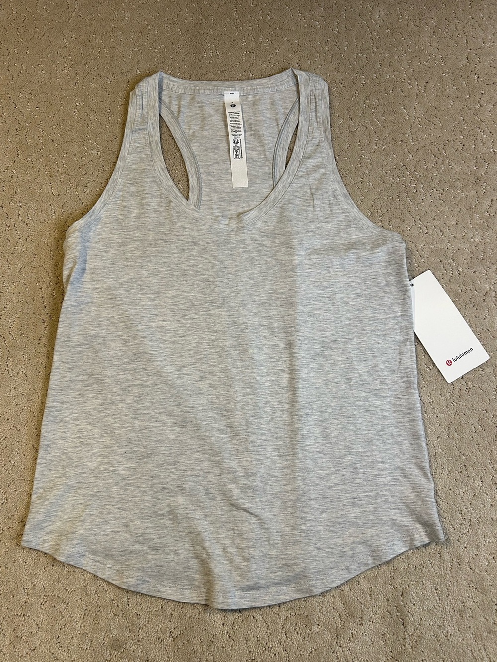 lululemon Women’s Love Tank Top - New with Tags - Size 8 in Grey